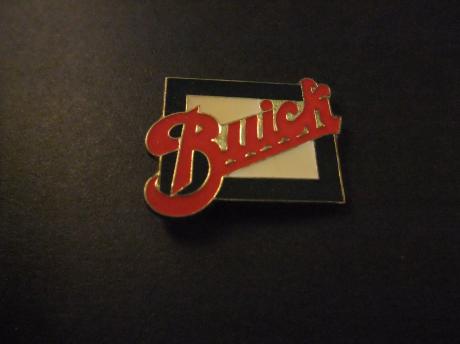 Buick oldtimer logo rode letters